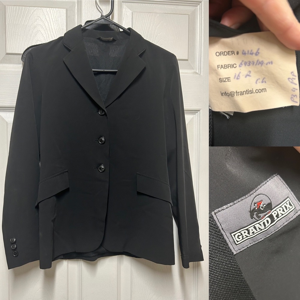 Grand Prix Kids Black Jacket